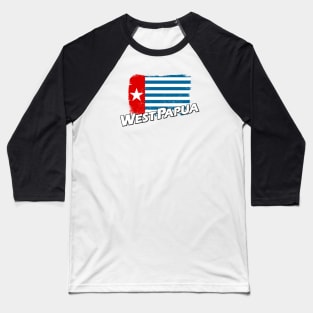 West Papua flag Baseball T-Shirt